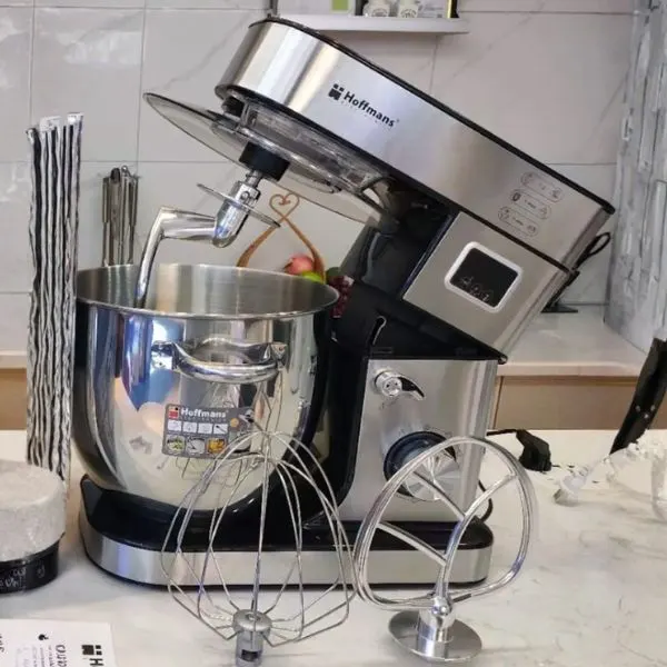 Hoffmans 15 Liters Industrial Mixer with Twin Dough Hooks 2000W