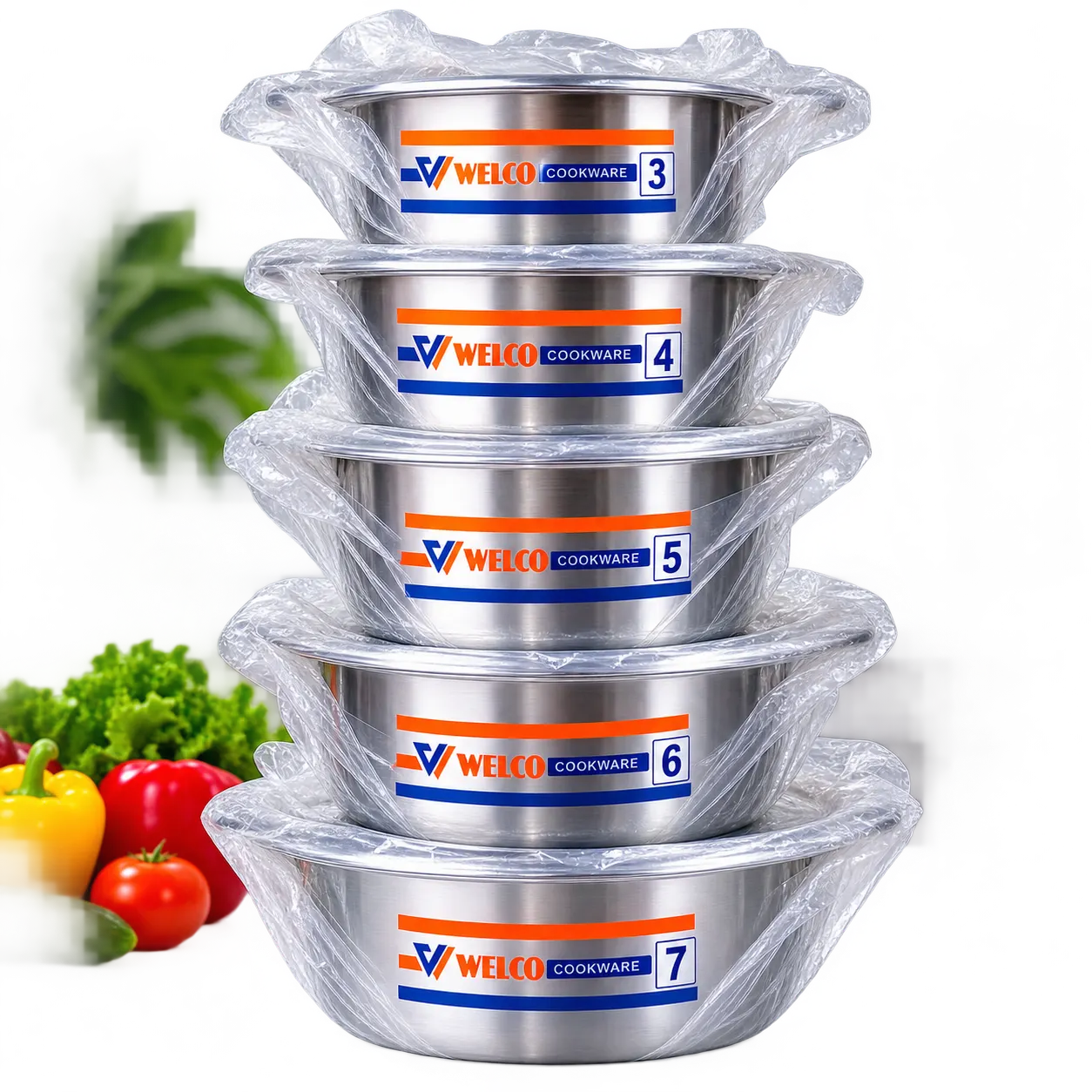 Welco cooking Pot 5sets