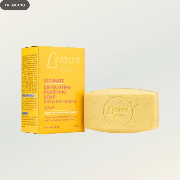 Lemon Glow Ultimate Exfoliating & Brightening Purifying Soap