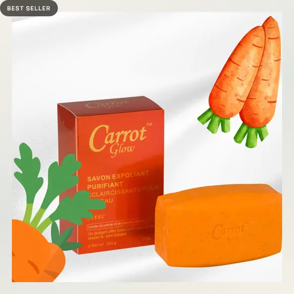 Carrot Glow Exfoliating Purifying Soap
