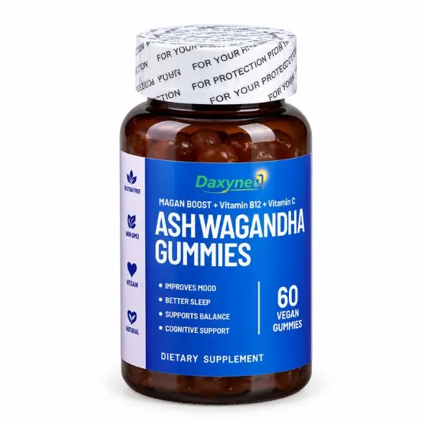 Ashwagandha Gummies Maca Root + Vitamin D2