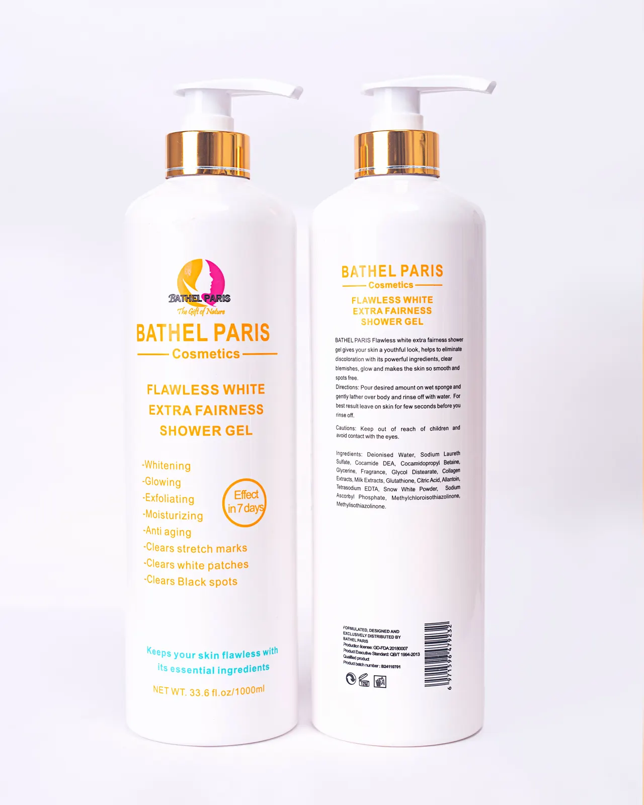 Flawless White Extra Fairness Shower Gel
