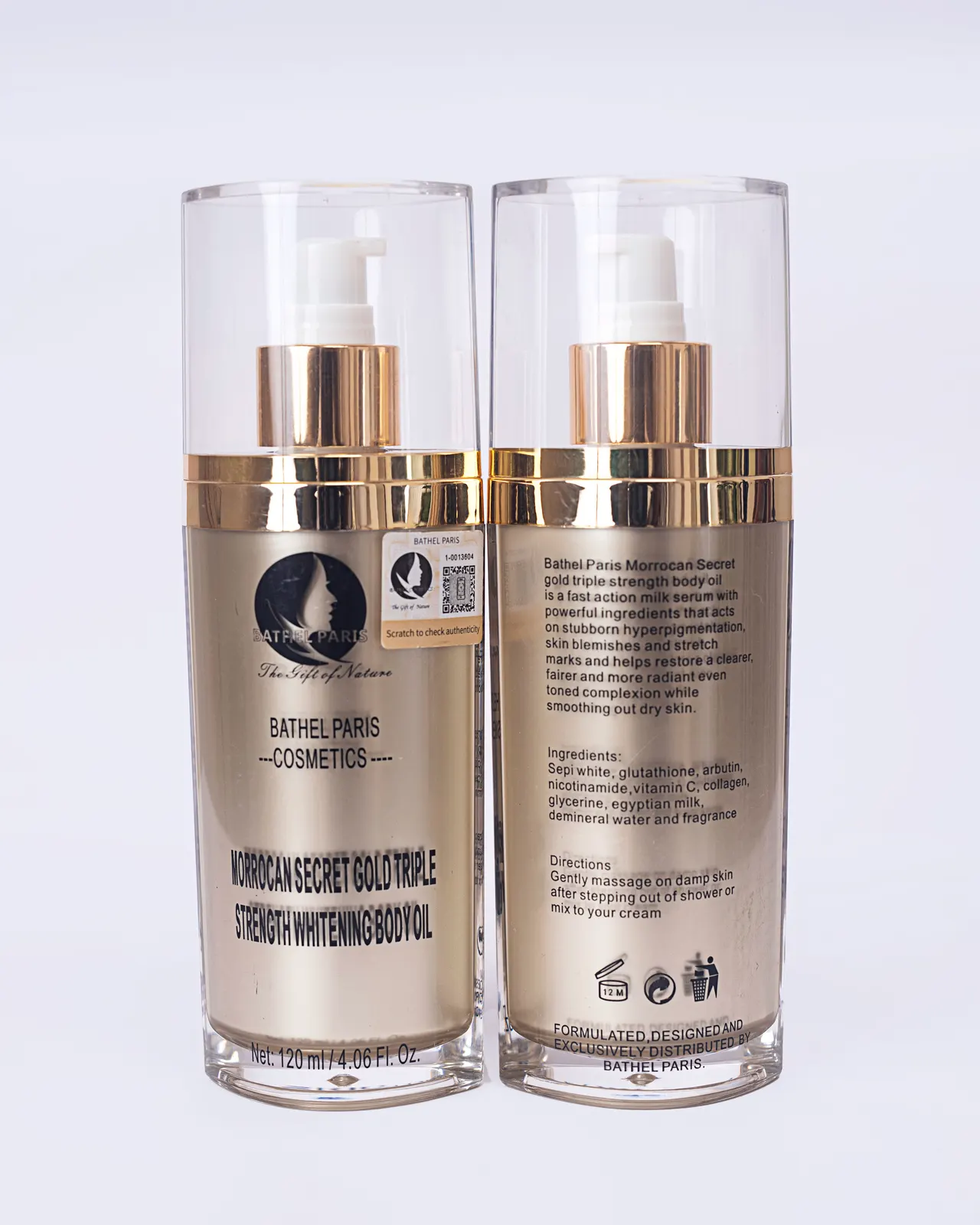 Moroccan Secret Gold Triple Strength Body Oil